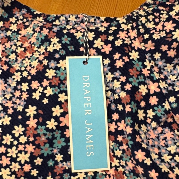 Draper James Navy Floral Dress - Picture 2 of 6